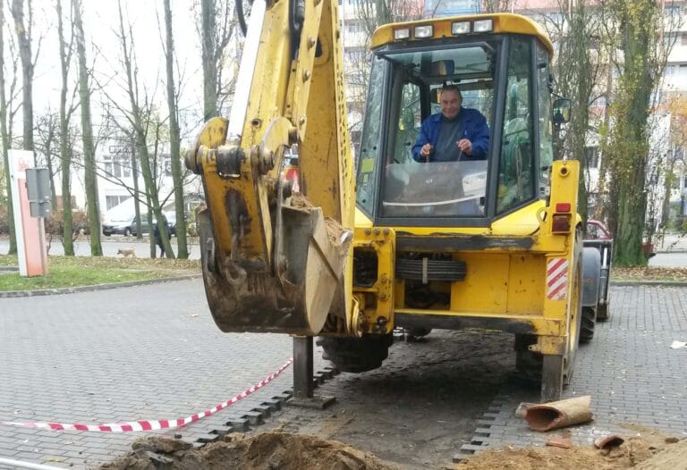 Wymiana kanalizacji sanitarnej Gdańsk ul. Jagielońska